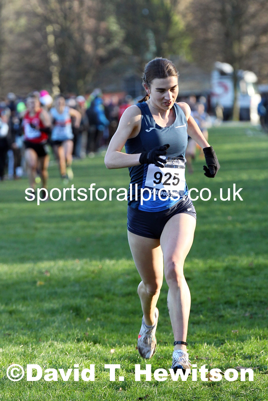 Senior Women and Under-23s, European Cross Country Championships Trials, Sefton Park, Liverpool. Photo: David T. Hewitson/Sports for All Pics